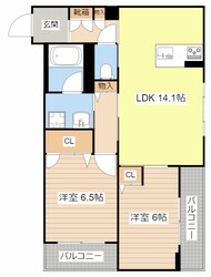 シャーメゾン　マレッタの物件間取画像